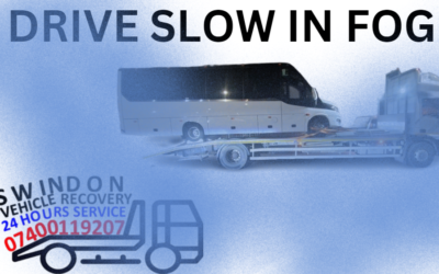 Avoid Accidents in Swindon, Wiltshire, Readings & Newbury: Drive Slow in Fogg