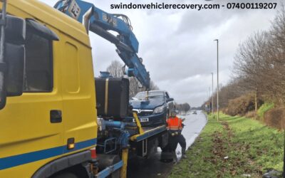 M4 Crane Accident Recovery Swindon: 07400119207
